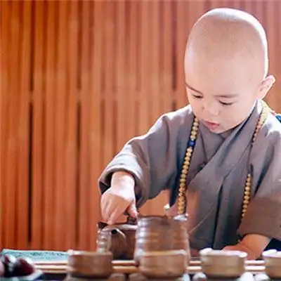 真人呆萌小和尚头像_可爱图片_我要个性网