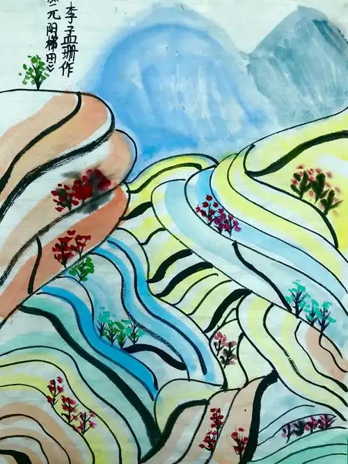 元阳梯田,画的非常棒