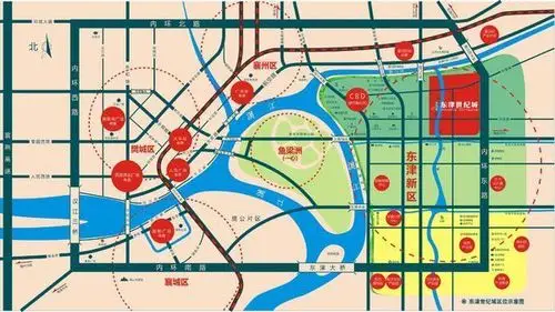 襄阳东津世纪城离新三中多远