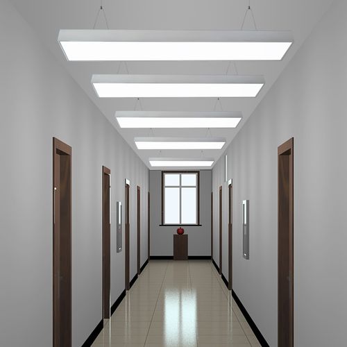 led长条灯日光灯全套办公室吊灯长方形吸顶灯书房会议照明灯具