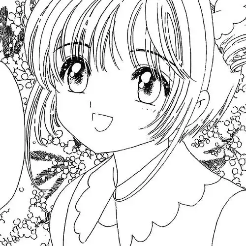 魔卡少女樱#原画里の小狼x小樱