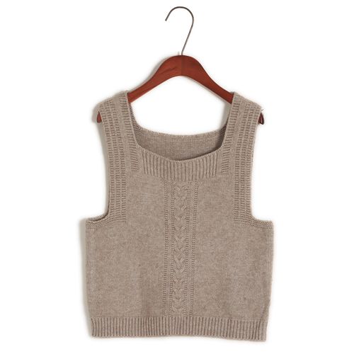 特价女士毛线背心女秋冬短款新款