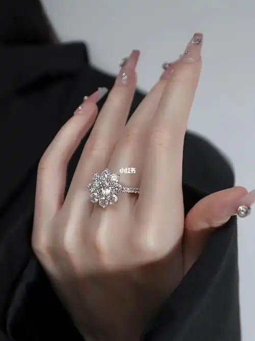 harry winston海瑞温斯顿钻戒sunflower