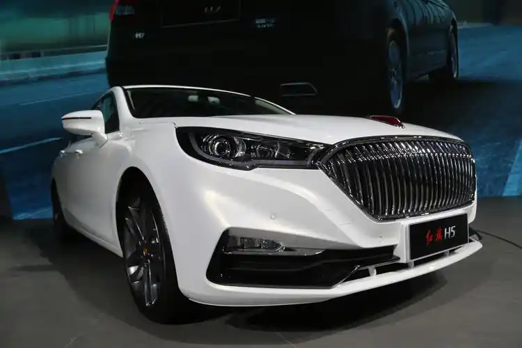 未上市新车,中国一汽红旗h5,车展实拍!