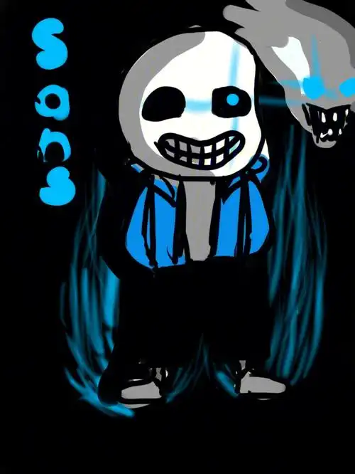 传说之下板绘sans