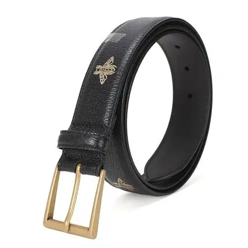 gucci古驰男士皮革针扣式腰带皮带495125dj2kt