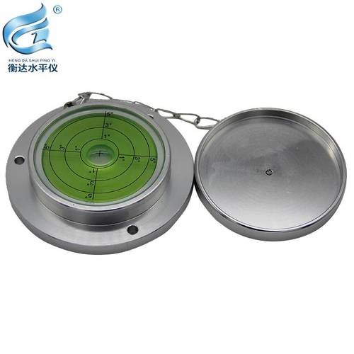 吊车支腿水平仪高度徐工三联车载水平泡圆形打桩机水准器水平