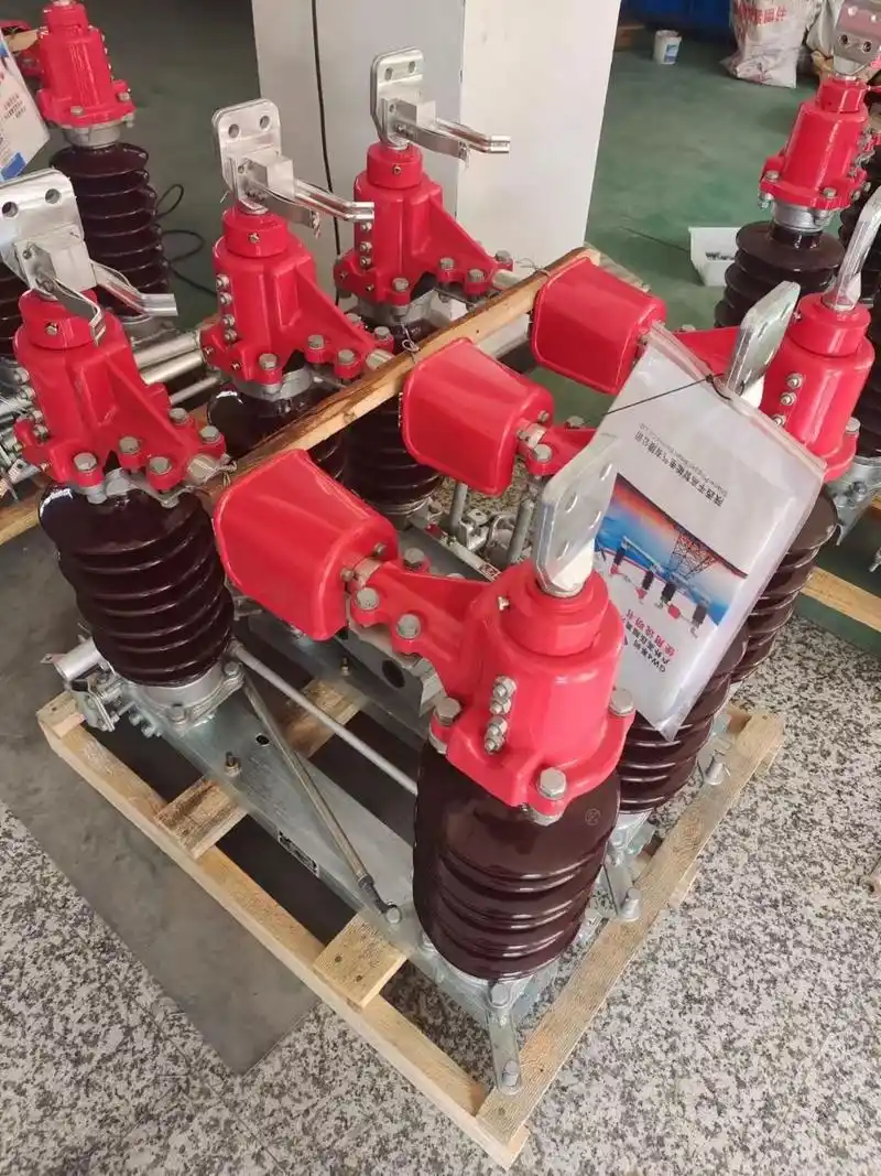 35kv户外高压隔离开关-单接地 双接地-手电动型操款