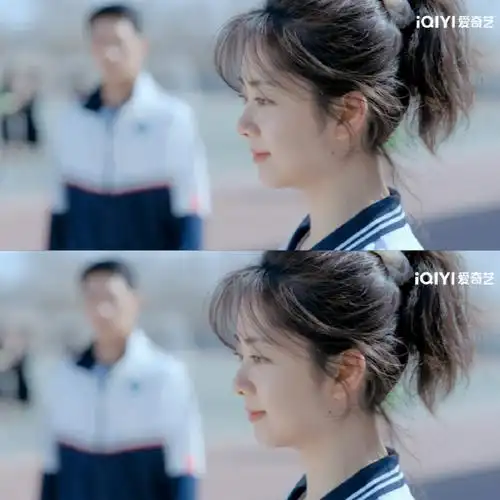 谭松韵新剧校服造型梦回耿耿##谭松韵新剧重逢时的眼神戏