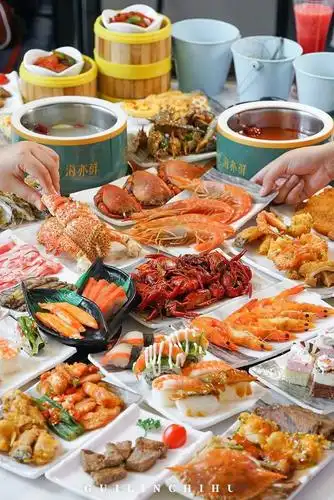 57折自捞活海鲜自助餐来啦200菜品任拿任吃