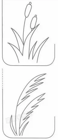 芦苇简笔画