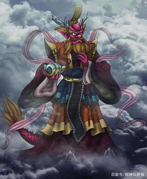 司雨正神四海龙王,托塔天王和金吒木吒哪吒