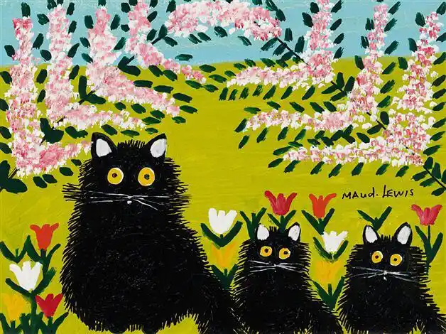 发几张莫娣刘易斯的明媚画