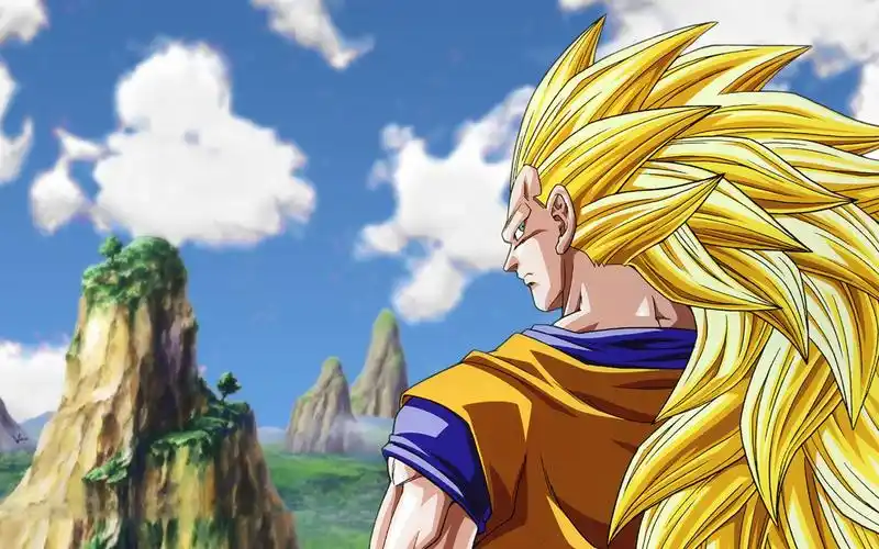 悟空首次变身超级赛亚人第三阶悟空vs布欧第一集