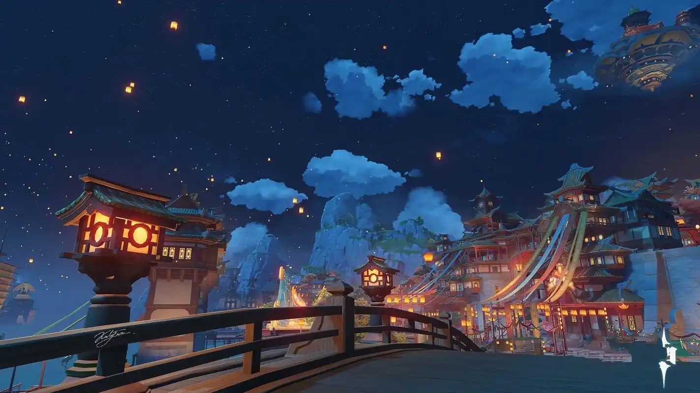 9张绝美原神壁纸分享!官方快来拍拍我!