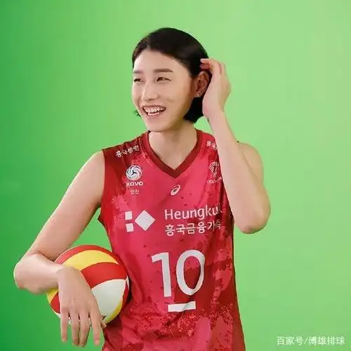 韩国女排联赛开赛在即,金软景写真大片出炉