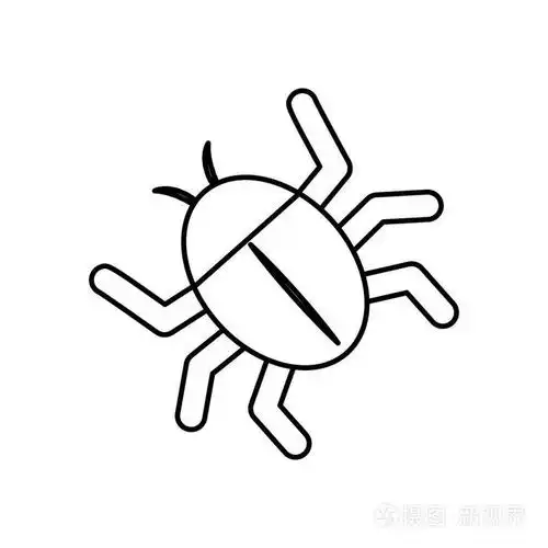 孤立的 bug 符号插画-正版商用图片0wter8-摄图新视界