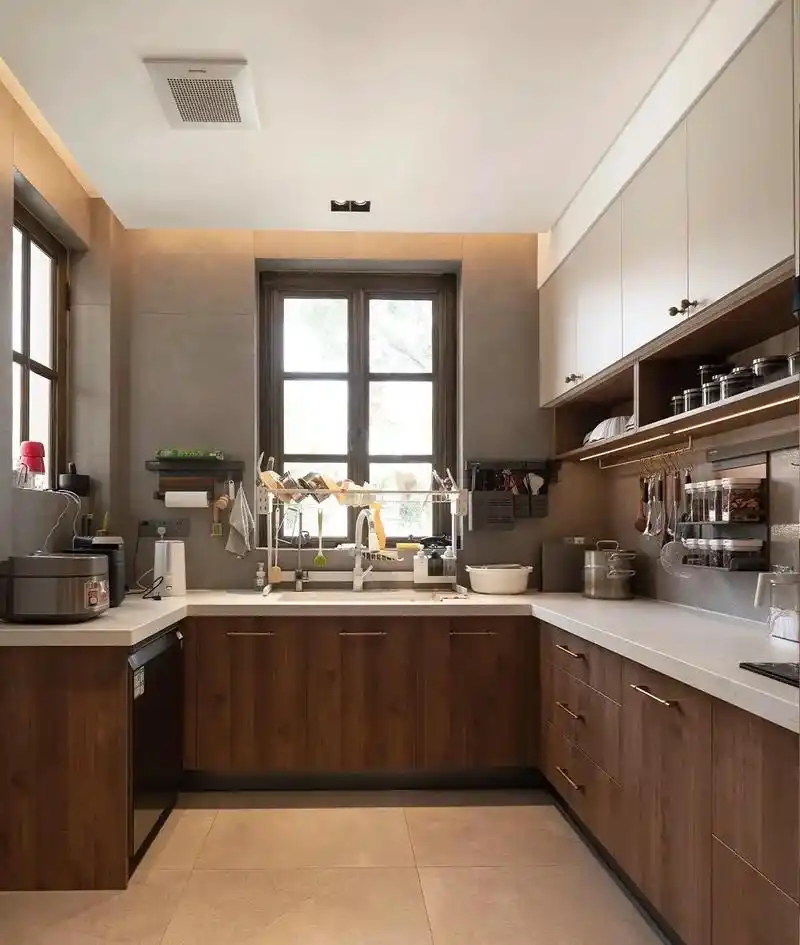 实拍案例|不辜负美食与爱的u型厨房.实拍案例|不辜负美食与爱 - 抖音