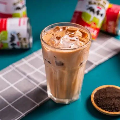 荷兰进口黑白全脂淡奶 400g*48整箱批发港式奶茶咖啡烘焙原料淡奶