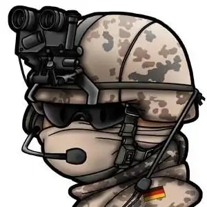 一组卡通大兵qq头像