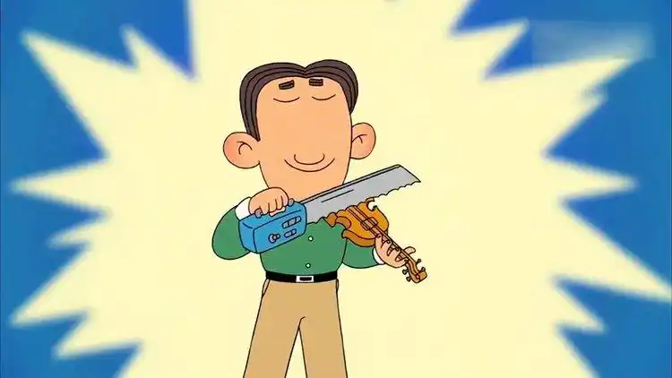 大耳朵图图:爸爸又开始拉琴了,让他们随便点歌,结果啥也不会