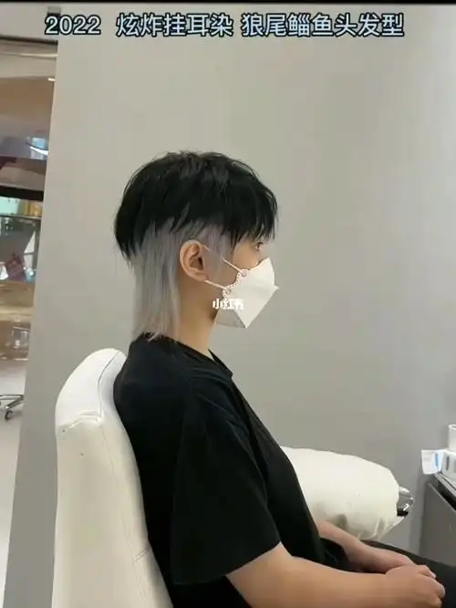 男生狼尾发型狼尾发色搭配