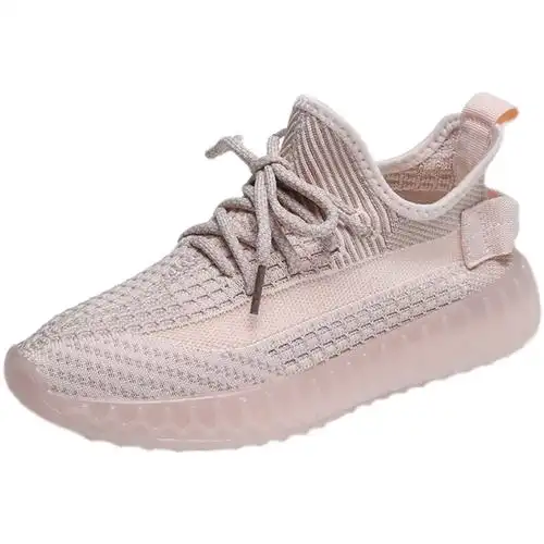 回力椰子鞋女350满天星2021夏季百搭飞织跑步鞋新款休闲运动鞋子