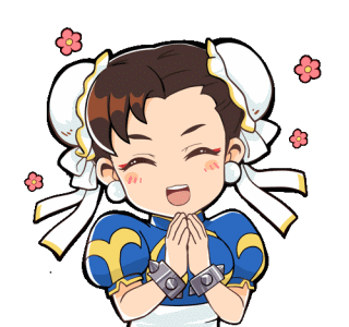 街霸 春丽 q版纸模型