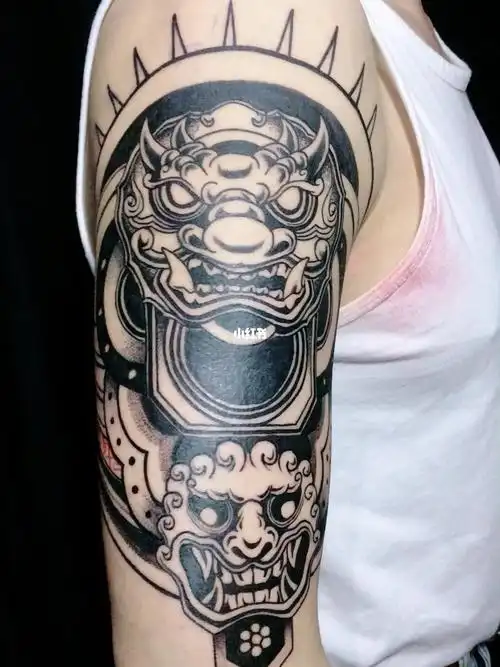 铠甲纹身 细节未完成