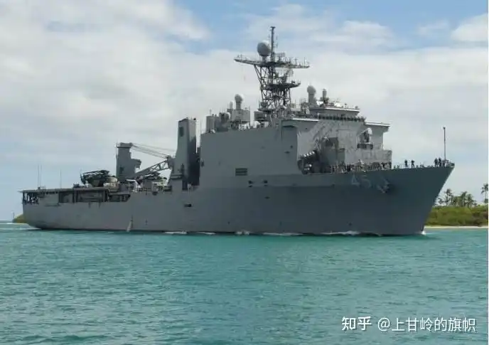 今日武器装备分享美国惠德贝岛级船坞登陆舰