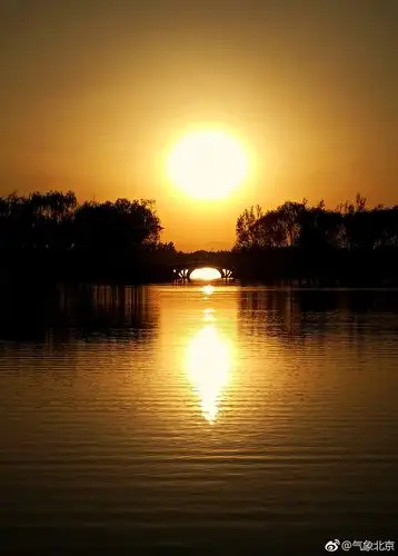太阳下山喽