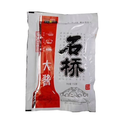东北特产营口石桥大酱东北大酱炸酱面150g黄酱农家风味 15袋【图片