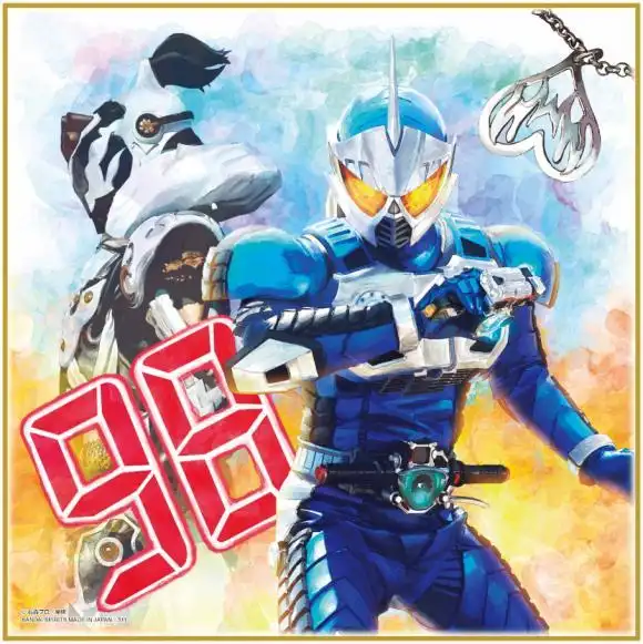 假面骑士w和欧兹联合色纸:昭和硬汉霸气登场,老婆联组创造奇迹