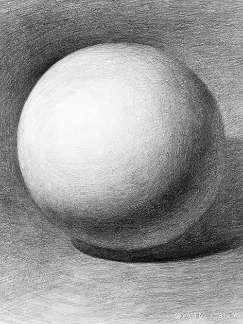 零基础「素描入门」练习画球体超详细步骤