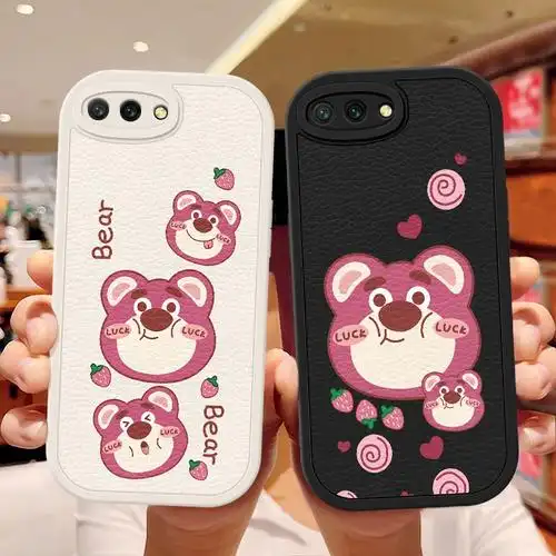 女款趣味草莓熊荣耀10手机壳新款华为荣耀10青春版外壳高级感honor软