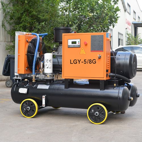 开山螺杆空压机lgy28电移柴油双罐矿山lgy5风镐冲气泵