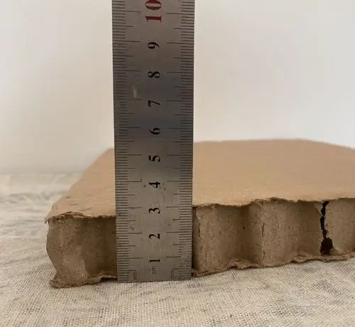 3公分厚蜂窝纸板垫块 环保辅助包装材料 牛皮纸 泡沫代替包装内衬