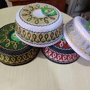 回族帽子儿童男童小男孩刺绣56个少数民族礼拜帽节日节庆表演服饰