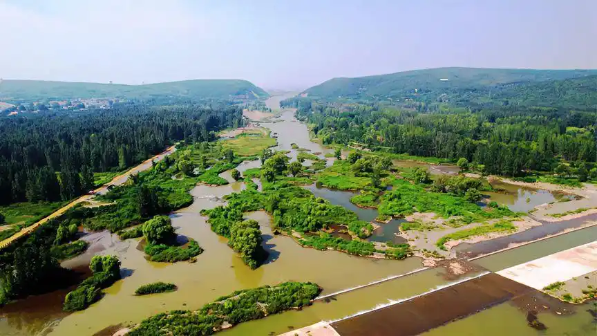 洛阳市龙门国家级湿地公园美丽美景