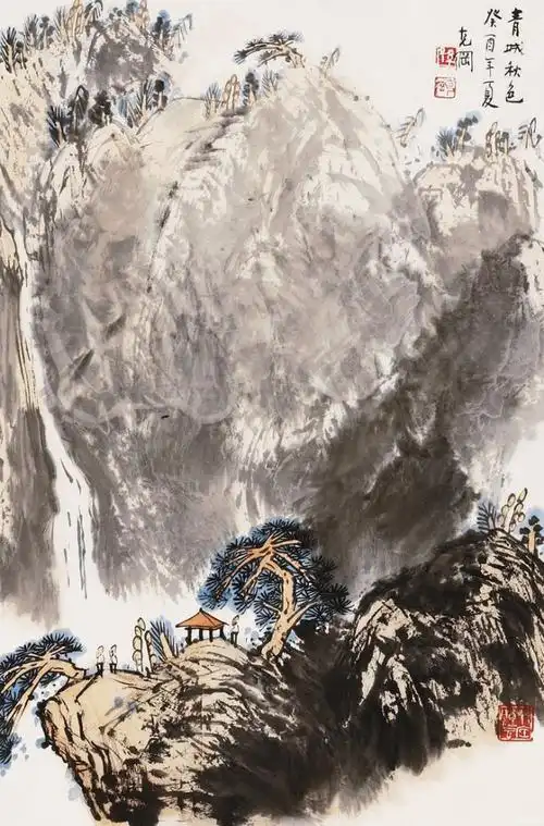 孙克纲-------山水画作品赏析【1】