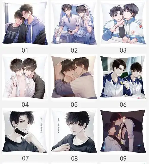 伪装学渣周边伪装学渣周边抱枕贺朝谢俞靠垫原耽枕头耽美撒野双面玩偶