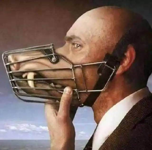 讽刺人性的6张图:穷人是没有发言权利的,最后一张求答案!