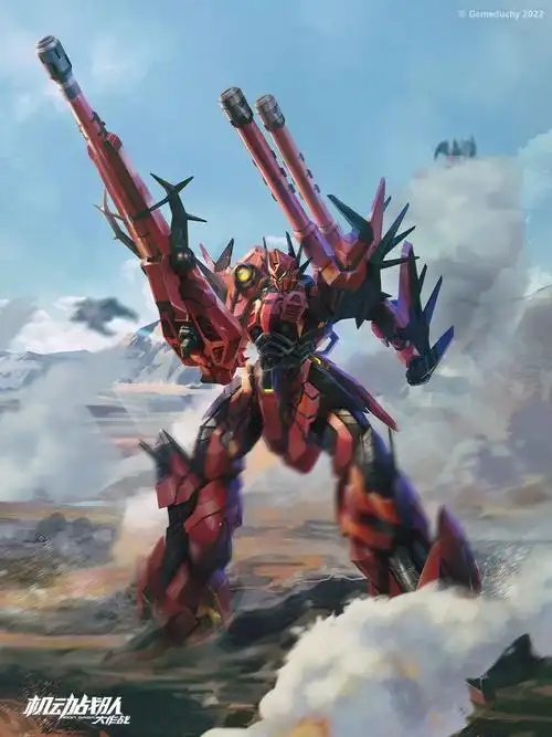 机甲设计欣赏丨红狼系列