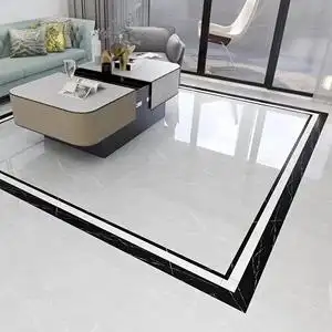 客厅微晶石150x800波导线走廊过道客厅踢脚线地砖波打线条砖瓷砖