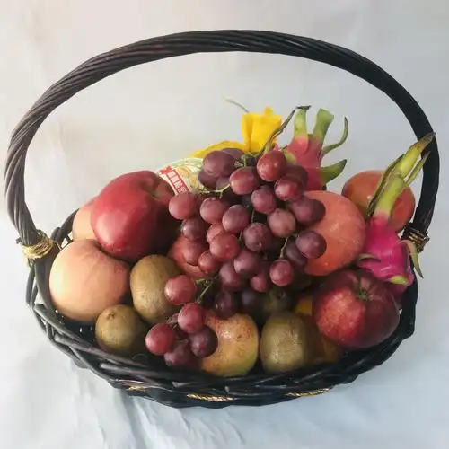 新鲜青岛水果篮送礼果篮水果礼盒礼品北京上海鲜果篮预定与速递