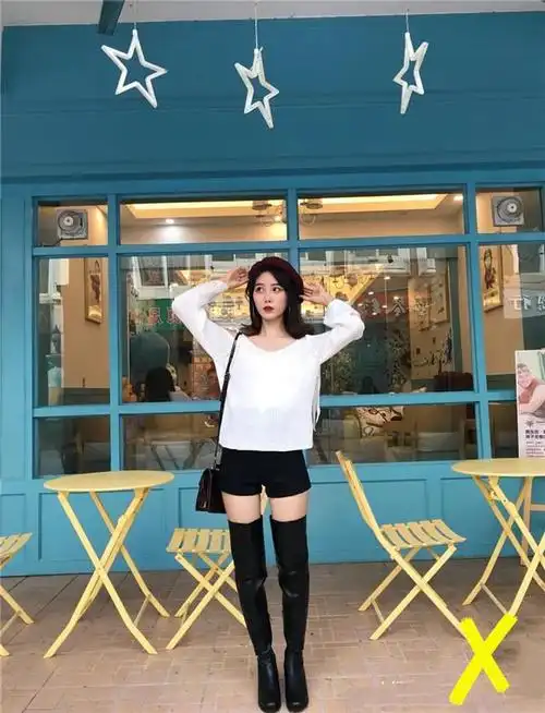 腿粗的女生怎样穿"过膝靴"?谨记这3个显瘦法,150照样显瘦显高