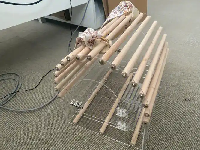 自制一个亚克力鸟笼