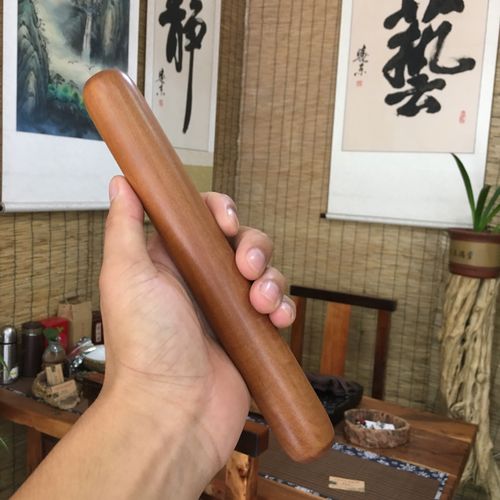 全红心枣木擀面杖实木包饺子皮小号苏棍红枣木面杖实木擀面棍包邮