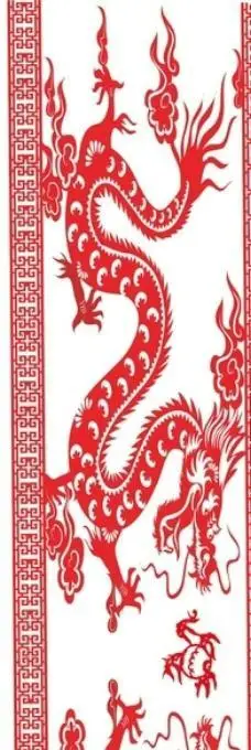 龙剪纸图案大全及方法 手工剪纸图片大全简单-蒲城教育文学网