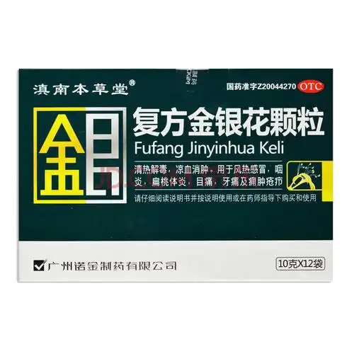 诺金 复方金银花颗粒冲剂 10g 清热解毒 1盒装